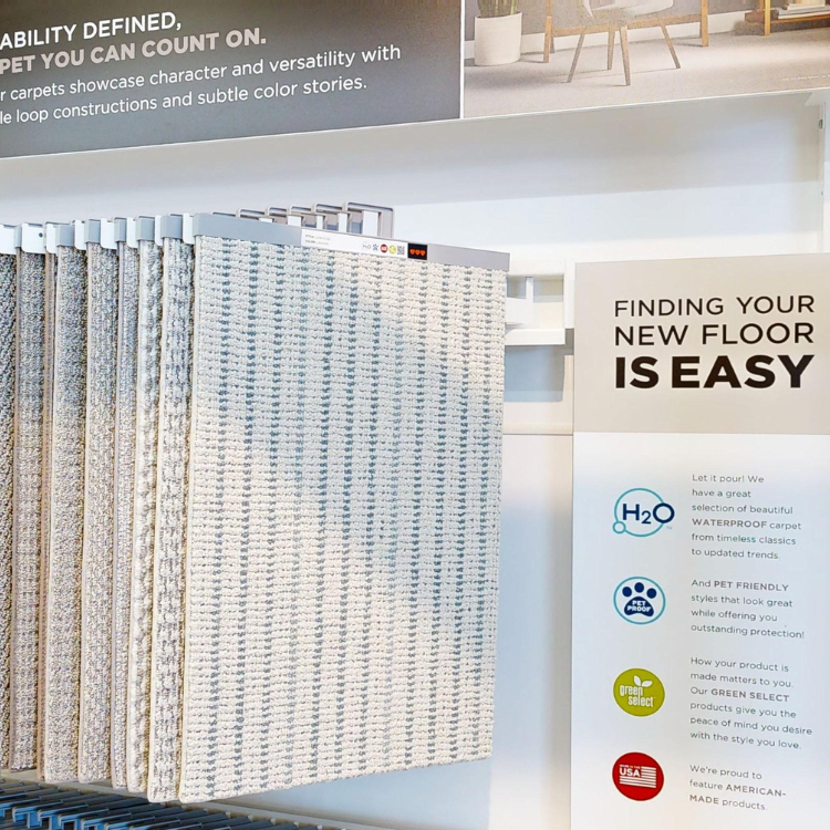 Mother and baby playing on a hardwood floor