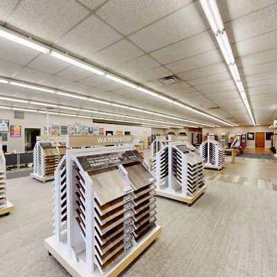 Ann Arbor Carpets Flooring America luxury vinyl flooring display